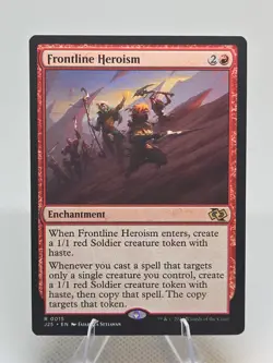 Frontline Heroism X1 J25 MTG Jumpstart - Image 1