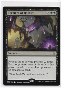 Torment of Hailfire Hour of Devastation Regular (LP) 077/199 - Image 1