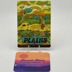 MTG Plains 1945 Regular Flower Power Secret Lair Drop Series SLD - Image 1