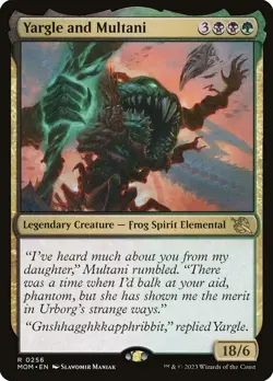 MTG Yargle and Multani ** March of the Machine ** English - Image 1
