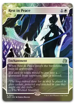 Rest in Peace #12 (Foil) (NM) Wilds of Eldraine WOT Magic MTG - Image 1