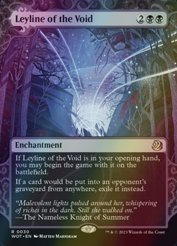 MTG Leyline of the Void Showcase Borderless Foil ** Enchanting Tales ** English - Image 1