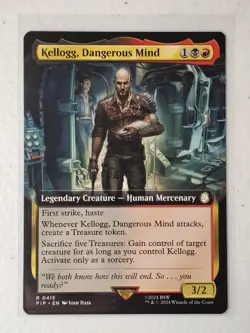 MTG Kellogg, Dangerous Mind (Extended Art) Non-foil R 415 UB: Fallout - Image 1