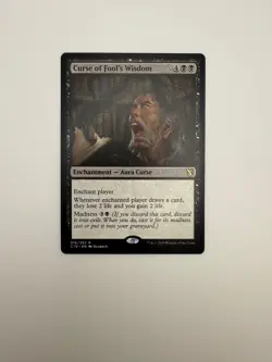 Curse of Fool's Wisdom Commander 2019 Regular - Image 1