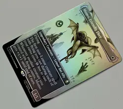 MTG Avatar: TLA Momo, Friendly Flier Legendary Creature RARE FOIL #0317 - Image 3