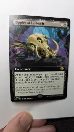 1x Ripples Of Undeath Extended Art NM - MH3 Magic EDH x1 - Image 1