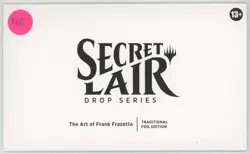 MTG Secret Lair Drop: The Art of Frank Frazetta Traditional Foil Edition Sealed - Image 1