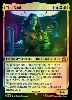 MTG The Rani Foil ** Doctor Who ** English - Image 1
