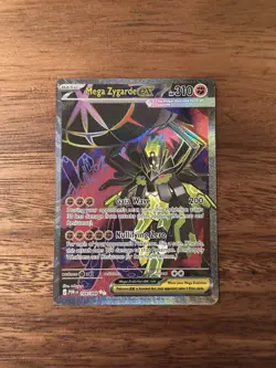 Mega Zygarde ex 104/088 - Full Art Ultra Rare - Pokemon TCG: Perfect Order - NM - Image 1
