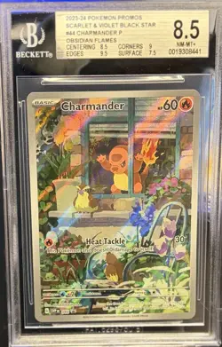 2023-24 Pokemon Promos Scarlet & Violet Charmander #44 Obsidian Flames - Image 1