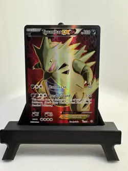 Pokemon Tyranitar EX Full Art Ultra Rare Holo #91/98 XY Ancient Origins 180 HP - Image 1