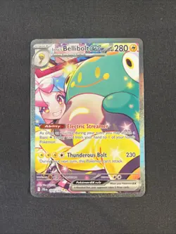 Iono’s Bellibolt ex 183/159 SV09 Journey Together Hyper Rare Holo NM Pokemon - Image 1