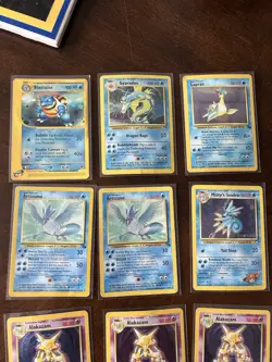 Pokemon TCG Mixed Card Lot Meganium Venusaur Dragonite Holo Regular Basic EX - Image 3
