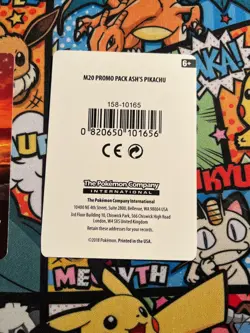 Pokemon Sun and moon TCG M20 pack promo (i Choose you Pikachu) inserts - Image 5
