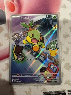 Turtwig 040 Holo MEP Mega Evolution Promo Pokemon - NM - Image 1