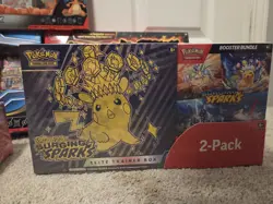 Pokemon Lot Prismatic Evolutions Charizard Ex Surging Sparks New Sealed - Image 2