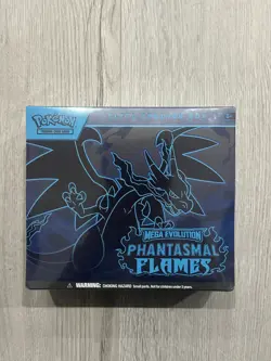 Phantasmal Flames Elite Trainer Box (ETB) - Pokemon TCG - Factory Sealed - Image 1