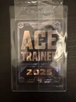 2025 Pokemon Celebratory Fanfare Ace Trainer #028 SEALED - Image 2