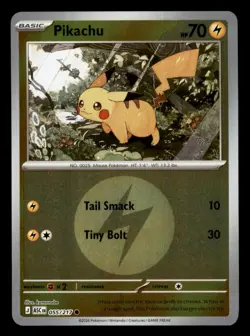 Pikachu 055/217 ASC ME: Ascended Heroes Pokemon Near Mint Reverse Holo - Image 1