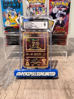 CGC 9 Mint Ancient Mew Pokemon 2000 Movie Promo - Image 1