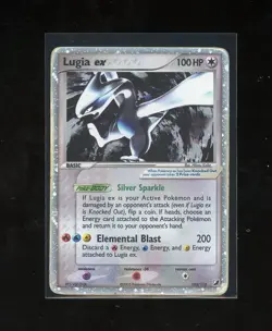 2005 Pokemon EX Unseen Forces Lugia EX Holo Foil Rare 105/115 - Image 1