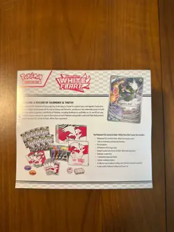 Pokemon TCG Scarlet & Violet White Flare Elite Trainer Box Factory Sealed ETB - Image 2