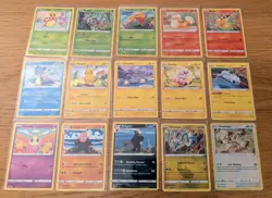 Pokemon McDonald's Promos 15/15 Complete Sleeved Set Including Pikachu 2022 NM - Image 1