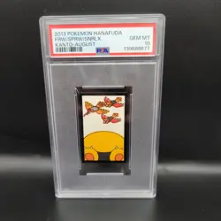PSA 10 Snorlax Fearow Spearow Hanafuda Kanto Japanese Pokemon 2013 August - Image 1