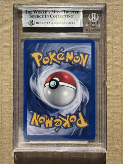 2001 Pokemon Neo Discovery 1st Edition Houndour #05 Holo BGS 9 - Image 2