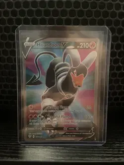 Houndoom V Full Art Rare - 178/189 Darkness Ablaze - Pokemon TCG - Mint/NM - Image 1