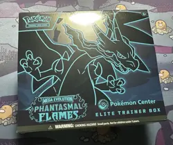 Pokemon TCG Phantasmal Flames Pokemon Center PC ETB FACTORY SEALED - Image 1