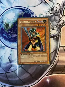 (AY) Yu-Gi-Oh Obnoxious Celtic Guard - 2004 Collectors Tin - CT1-EN006 - LP - Image 1