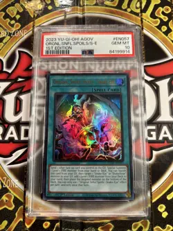 YuGiOh ORIGINAL SINFUL SPOILS-SNAKE EYE #AGOV-EN057🔥PSA 10🔥1st ED-ULTRA RARE - Image 4