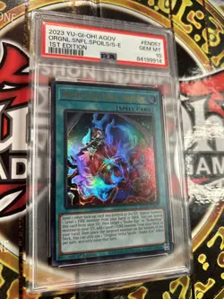 YuGiOh ORIGINAL SINFUL SPOILS-SNAKE EYE #AGOV-EN057🔥PSA 10🔥1st ED-ULTRA RARE - Image 5