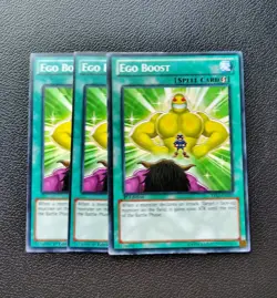 Yu-Gi-Oh - Ego boost 3X - Full Playset - Image 1