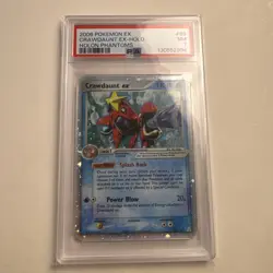 Crawdaunt EX 99/110 PSA 7 Holo Pokemon EX Holon Phantoms 2006 - Image 1
