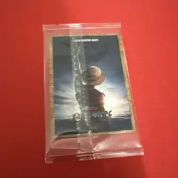 Bandai One Piece Netflix Don!! Promo Card Tony Tony Chopper SEALED - Image 2