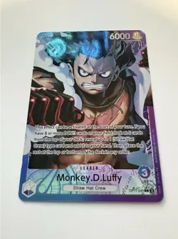Monkey.D.Luffy - OP11-040 - Alternate Art Leader, Near Mint, One Piece TCG - Image 1