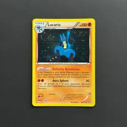 Lucario 80/113 Legendary Treasures Holo Rare Pokemon TCG - Lightly Played Card - Image 1