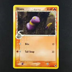 Ekans 47/101 - EX Dragon Frontiers - Pokemon Card - Image 1
