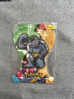 Topps Machoke Pokemon Card #67 Die Cut - Image 1
