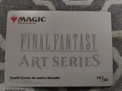 Gysahl Greens Art Card - Art Series: FINAL FANTASY 10/53 NM MTG - Image 2