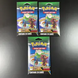 (3)Pokemon TCG Umbreon VMAX 20 Card Pack Walmart Exclusive Mystery Repack Sealed - Image 1