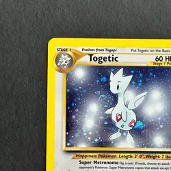 Togetic 16/111 Neo Genesis Holo Rare Pokemon Card - Image 2
