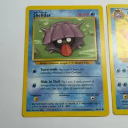 Pokemon TCG Shellder Cloyster 2-Card Evolution Lot WOTC Vintage 1999 - Image 2