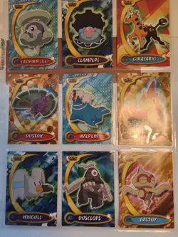 Pokemon Topps Advanced Challenge Lot of 9 Cards - Image 1