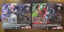Gundam ASSEMBLE PREMIUM CARD COLLECTION set (PC001A + PC02A) - Image 1