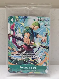 One Piece TCG Roronoa Zoro 2026 C2E2 Promo Card English Version - Image 1