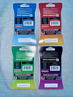 Dragon Ball Card Game Battle Evolution Booster Packs Art Set - Lot Of 4 - NEW! - Image 2