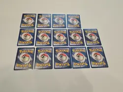 Lot Of 14 Vintage Non-Holo Pokemon Cards Fossil Gloom, Persian, Meowth, Oddish - Image 5